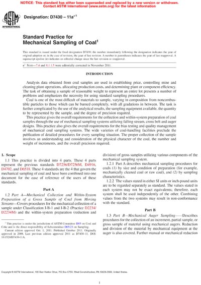 Standards PDF Cover Page