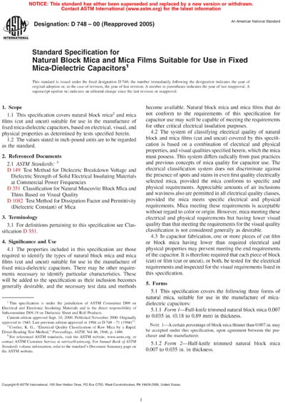 Standards PDF Cover Page