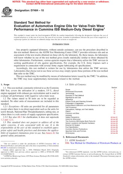 Standards PDF Cover Page