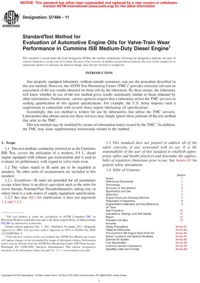 Standards PDF Cover Page