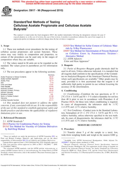 Standards PDF Cover Page