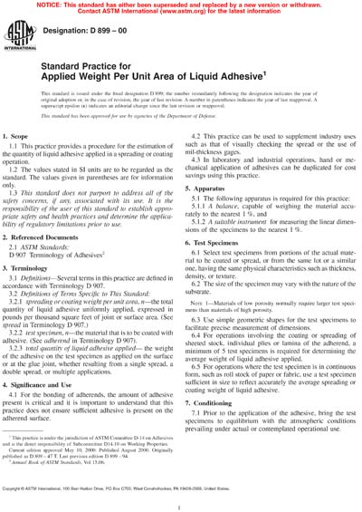 Standards PDF Cover Page