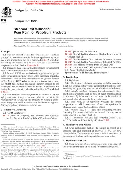 Standards PDF Cover Page
