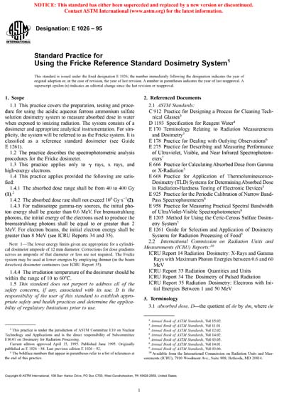 Standards PDF Cover Page
