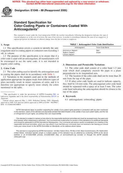 Standards PDF Cover Page