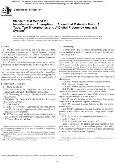 Standards PDF Cover Page
