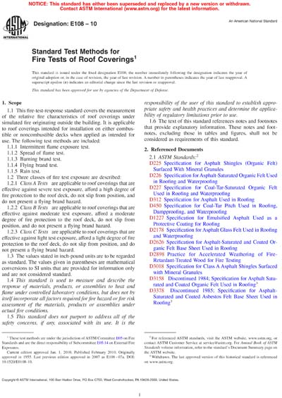 Standards PDF Cover Page