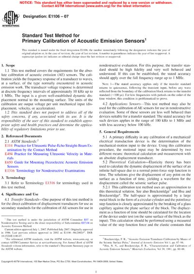 Standards PDF Cover Page
