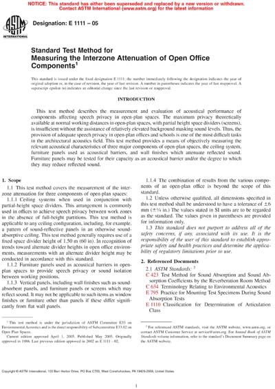 Standards PDF Cover Page
