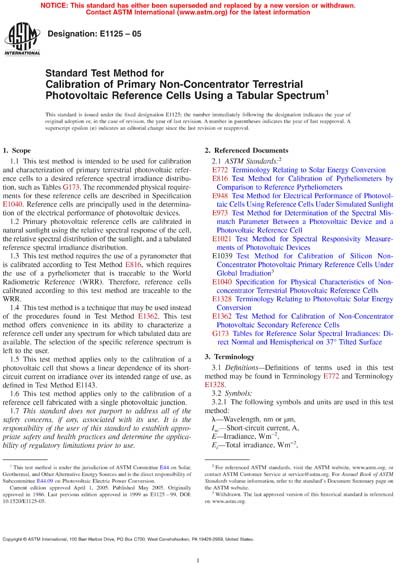 Standards PDF Cover Page