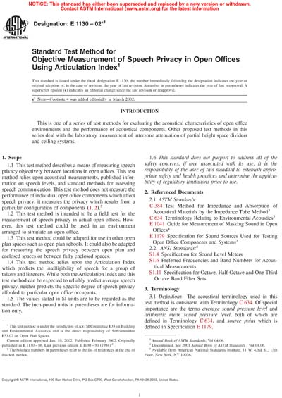 Standards PDF Cover Page