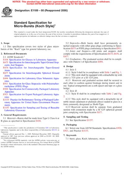 Standards PDF Cover Page