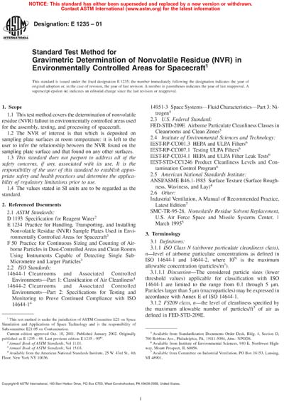 Standards PDF Cover Page