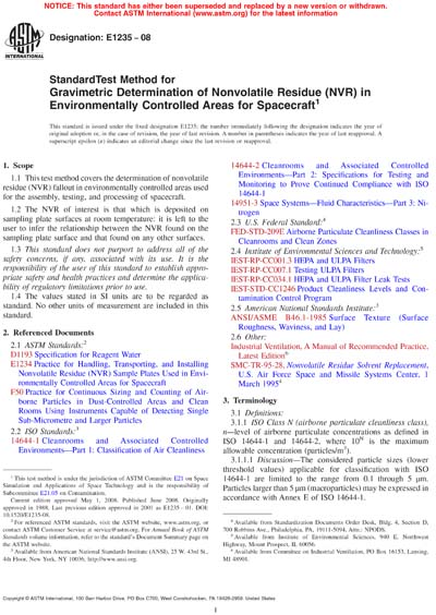 Standards PDF Cover Page