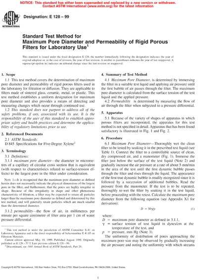 Standards PDF Cover Page