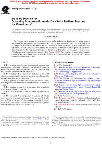 Standards PDF Cover Page
