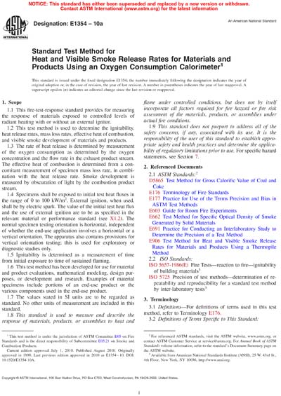 Standards PDF Cover Page