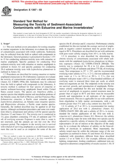 Standards PDF Cover Page
