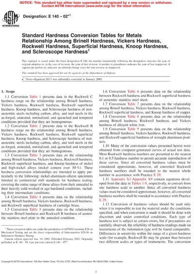 Standards PDF Cover Page