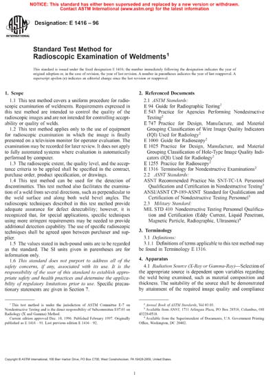 Standards PDF Cover Page