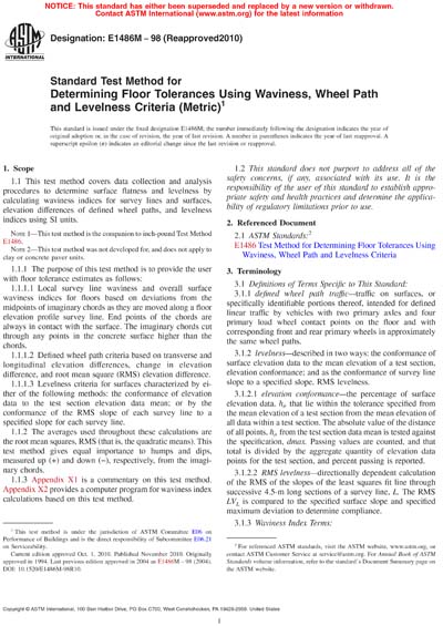 Standards PDF Cover Page