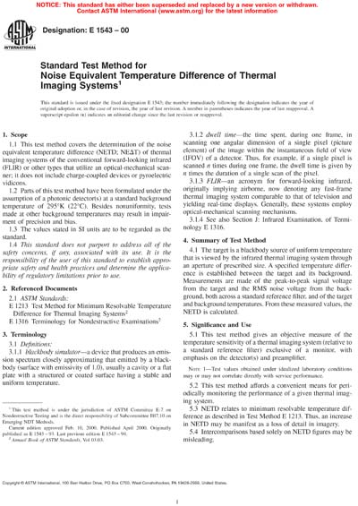 Standards PDF Cover Page