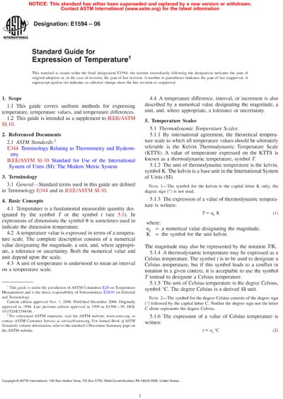 Standards PDF Cover Page