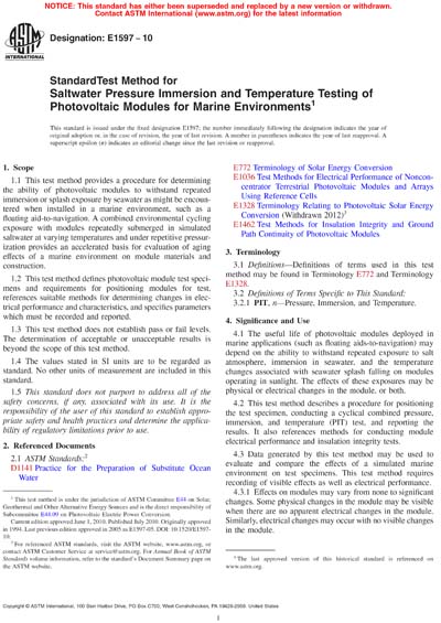 Standards PDF Cover Page