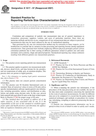 Standards PDF Cover Page