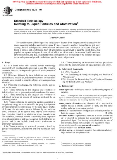 Standards PDF Cover Page