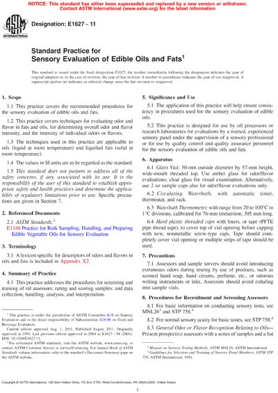 Standards PDF Cover Page
