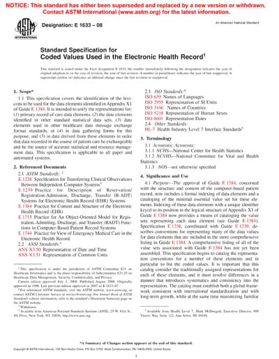 Standards PDF Cover Page