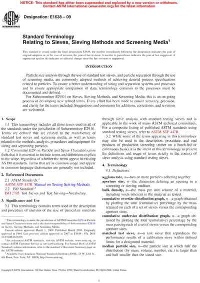 Standards PDF Cover Page