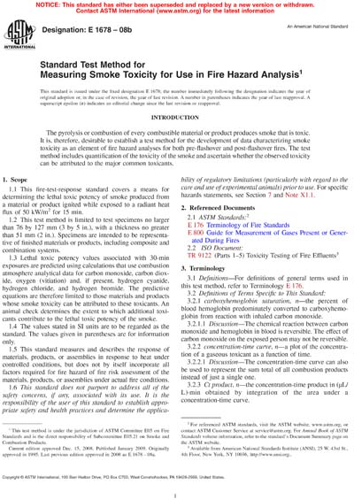 Standards PDF Cover Page