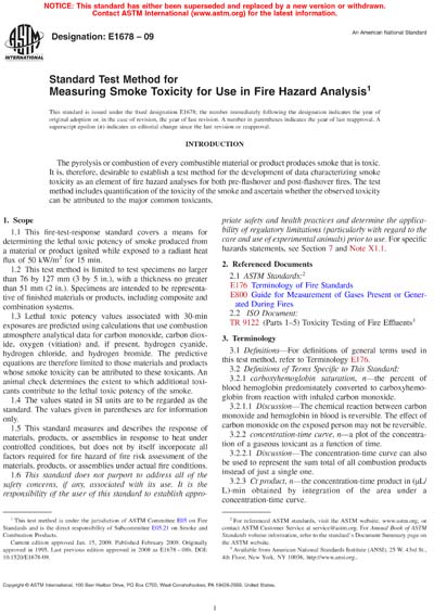 Standards PDF Cover Page