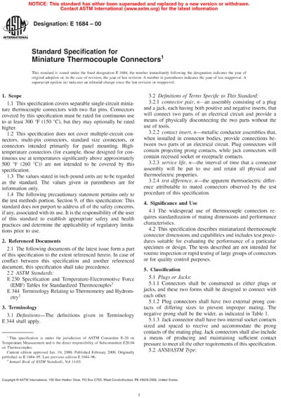 Standards PDF Cover Page