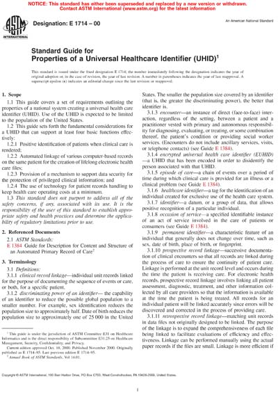 Standards PDF Cover Page