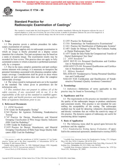Standards PDF Cover Page