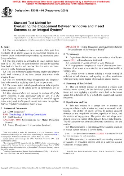 Standards PDF Cover Page