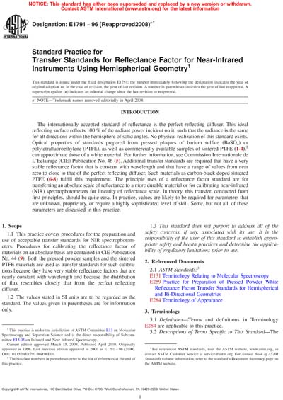 Standards PDF Cover Page