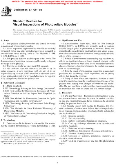 Standards PDF Cover Page