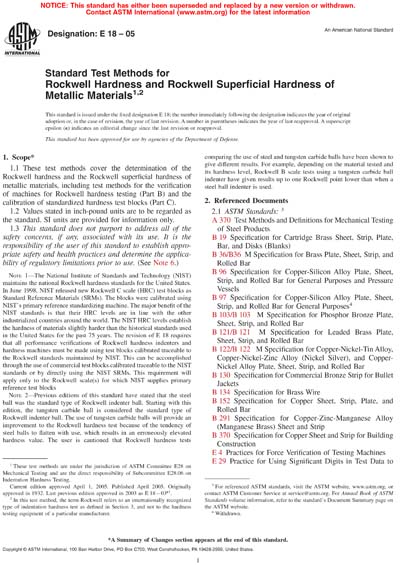 Standards PDF Cover Page
