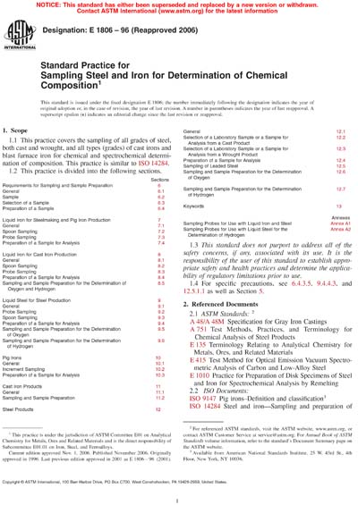 Standards PDF Cover Page