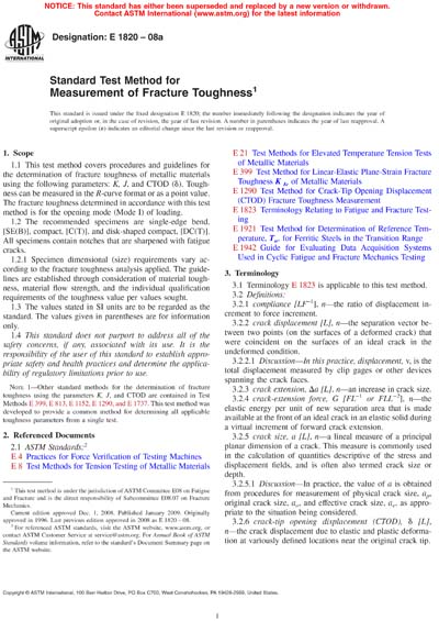 Standards PDF Cover Page
