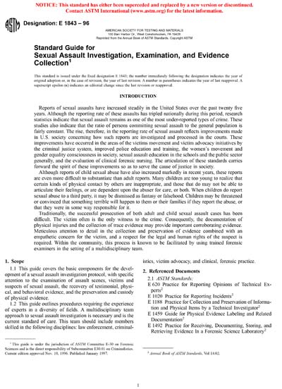 Standards PDF Cover Page