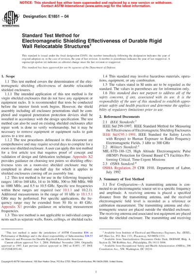 Standards PDF Cover Page