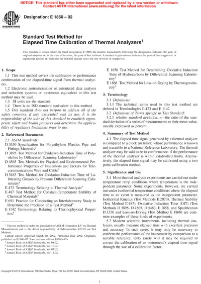 Standards PDF Cover Page