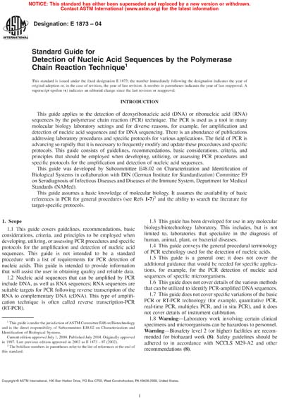 Standards PDF Cover Page