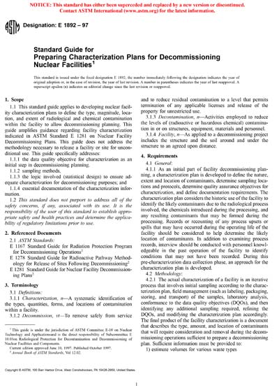Standards PDF Cover Page