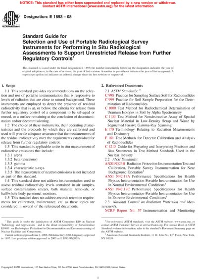 Standards PDF Cover Page